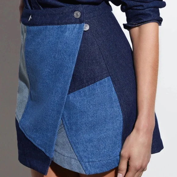 VICI COCO Denim Skirt - Picture 2 of 6
